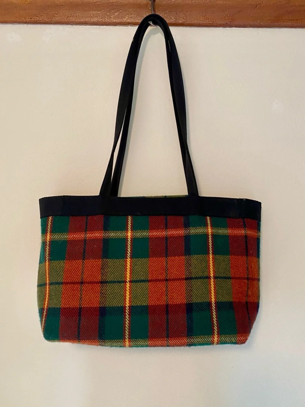 Vintage Kate Spade plaid purse